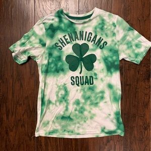 Kids St. Patrick’s T-shirt ☘️ Shenanigan Squad ☘️ youth L